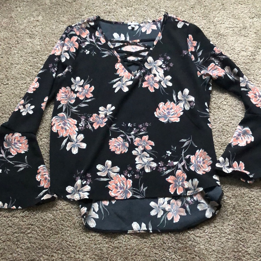 Bell Sleeve Top
